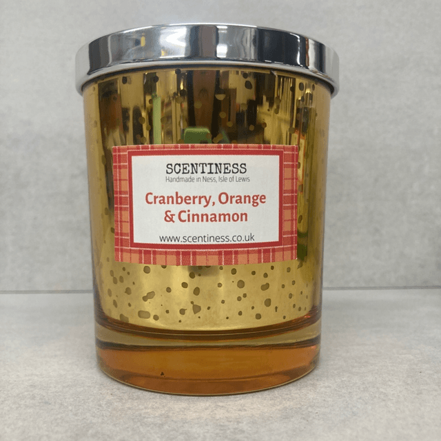 Large Jar Christmas Candle